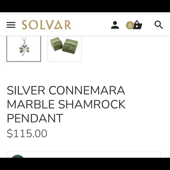 Sterling Silver Shamrock Pendant🍀 - Picture 6 of 6